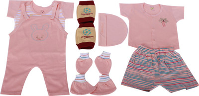 

Jo Kids Wear Baby Boys Gift Pack ( 6 Pcs )(Light Orange)