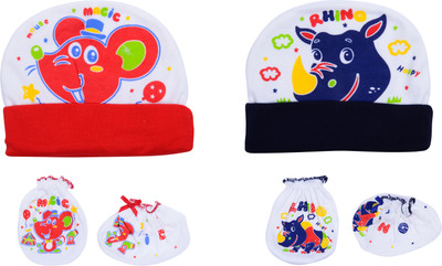 

Joymart Joy Mart Unisex Cap (Multi-Coloured, 3-6 Months, JMA77)(Multicolor)