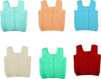 

Big Bear Big Bear Newborn sweaters (Pack Of 6)(Multicolor)
