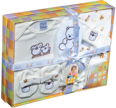 

MeeMee Pampering Present For New Borns(Cream)