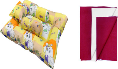 

Orange and Orchid Baby Bedding Combo(Yellow)