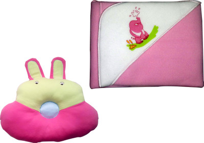 

Xchildhood New born baby blanket,baby head pillow(Multicolor)