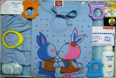 

Love Baby Baby Care Combo(Blue)