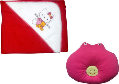 

Xchildhood New born baby blanket,baby head pillow(Multicolor)