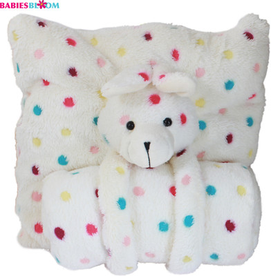 

Babies Bloom Toy Pillow/Blanket Combo(Multicolor)