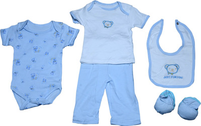 Offspring Baby Combo Set(Blue, White)