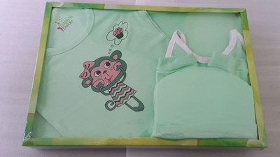 

Baby's Pride New Born Baby Set(Green)
