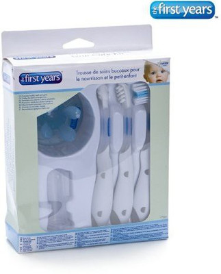 

The First Year American Red Cross Infant to Toddler Oral Care Kit(Blue)
