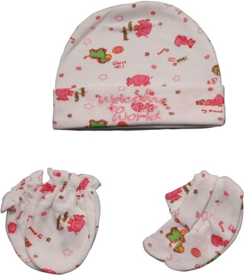 

Offspring Mitten Booty Cap Combo Set(Multicolor)