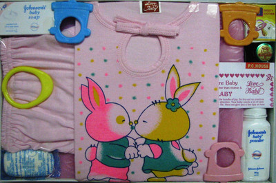 

Love Baby Baby Care Combo(Pink)