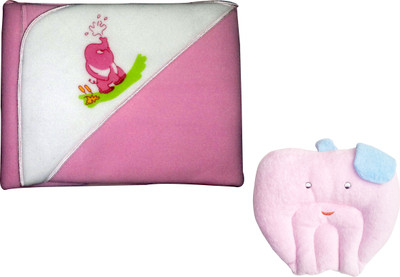

Xchildhood New born baby blanket,baby head rai pillow(Multicolor)