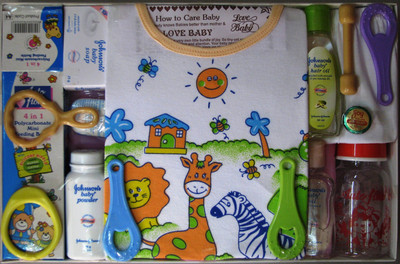 

Love Baby Baby Care Combo(Peach)