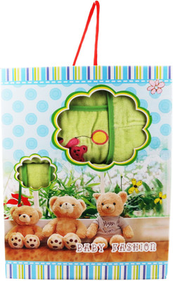 

Belle Maison Baby Bath Robe Set (9Pcs.) 0-6 Month(Green)