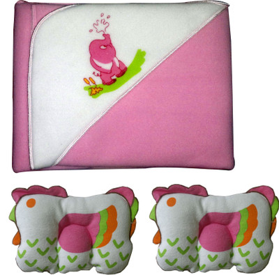 

Xchildhood New born baby blanket,baby head pillows(Multicolor)