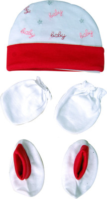 

U&ME Cap Set Combo(White, Pink)