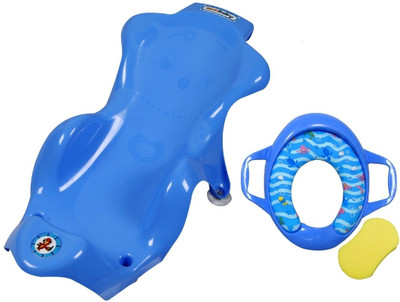 

Sunbaby Bath Sling with Soft Potty Seat(Blue)