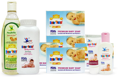 

Baby First 24hr Skin Protection Combo(Transparent and White)