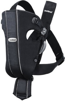 

Babybjorn Baby Carrier Original Cotton Baby Carrier(Black, Front carry facing out)