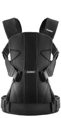 

Babybjorn Baby Carrier Cotton Baby Carrier(Black, Front carry facing out)