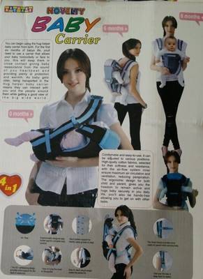 Novelty Baby Carrier Baby Carrier (Blue) 