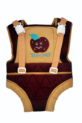 

Jhankhi Baby Carrier Kangaroo Belt Sleeping Bag Brown Baby Carrier(Multicolor, Front Carry facing in)