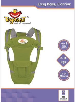 

Toynest 6 in 1 Baby Carrier(Multicolor, Front Carry facing in)