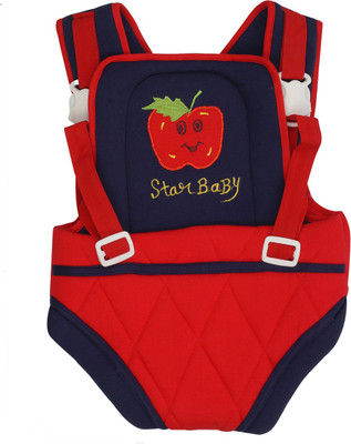 Aarushi Soft and Breathable Front Safety and Comfort Baby Carrier(Red, Front Carry facing in)