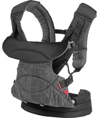 

Infantino Fusion Flexible Position Baby Carrier Baby Carrier(Grey, Front carry facing out)