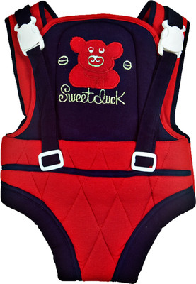 Love Baby Carrier with Strong Belt Baby Carrier(Red, Front Carry facing in)