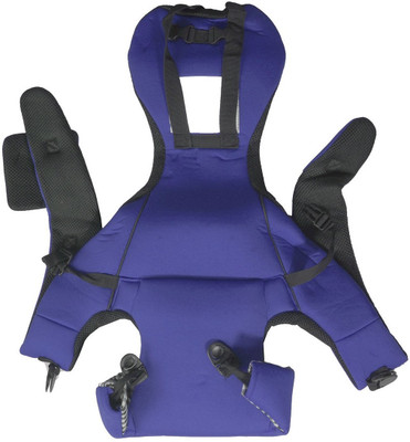 

Pretty Krafts Support Baby Carrier(Blue, Front carry facing out)