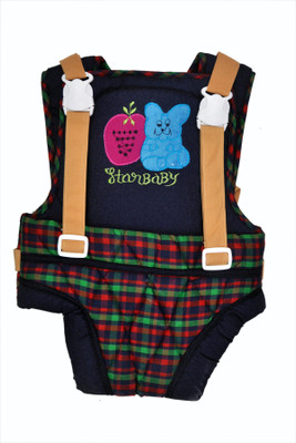 

Jhankhi Baby Carrier Kangaroo Belt Sleeping Bag Multi Color Green And Blue With Checks Baby Carrier(Multicolor, Front Carry facing in)