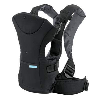 

Infantino Flip Front To Back Carrier Baby Carrier(Black, Front carry facing out)