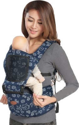 

CureNext aiebao Baby Carrier(Blue, Front Carry facing in)