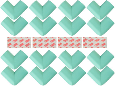 

Pindia Turquoise Set of 16 Foam Table Edge And Corner Protector Guard(Turquoise Green)