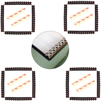 

Safe-O-Kid Unique, Human Chain Design (1.5*18.8 cm) Pack of 12 Edge Guard - Free Delivery(Brown)