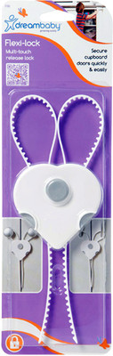 

Dreambaby Cabinet Flexi-Lock~1 Pack(White)