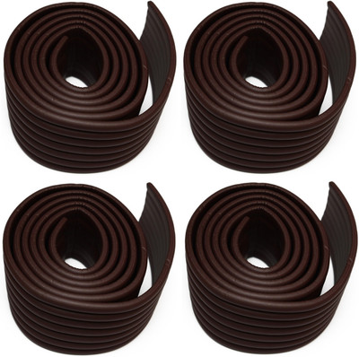 

Lifestyle-You 4 Pcs Child safety strip corner guard(Brown)
