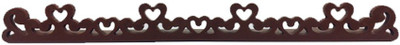 

Safe-O-Kid Unique, Heart Shape Designer(1.5*19.5 cm) Pack of 4 Edge Guards(Brown)