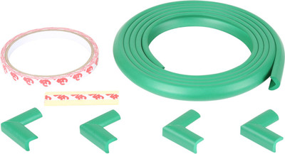 

Safe-O-Kid Unique, High Density, L-Shaped 2 mtr long Mini 1 Edge Guard with 4 Corner Cushions(Green)