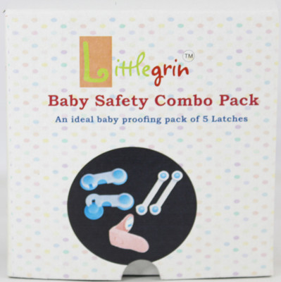 

Little Grin 5 pc Baby safety Latch combo(Multicolor)