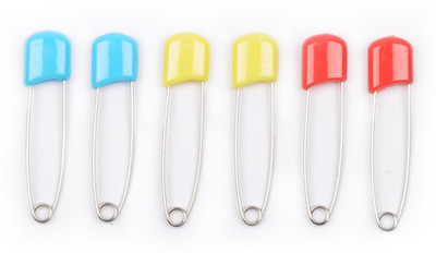 Kandy Floss safety pins(multicolour)
