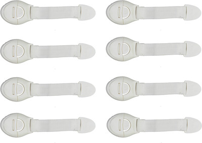 

Lifestyle-You 8 Pcs Child Safety Drawer Cabinet Fridge Commode Lock.(White)