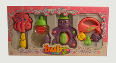 

Shopalle Baby Series For Kids Rattle(Multicolor)