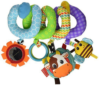 

Infantino Spiral Activity Toy Rattle(Pink)