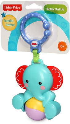 

Fisher-Price Elephant Roller Rattle(Multicolor)