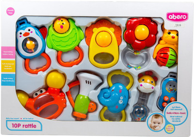

Promobid Rattle Set 10 Pcs Rattle(Multicolor)