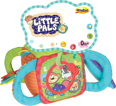 

Winfun Little Pals Cube mobile Rattle(Multicolor)