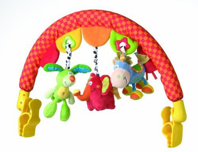 

Playgro Travel Play Arch Stroller Accessory Rattle(Multicolor)
