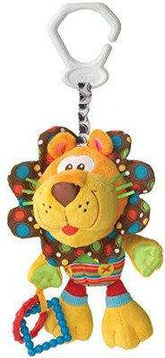 

Playgro 10" My First Activity Friend for Baby, Lion Rattle(Multicolor)