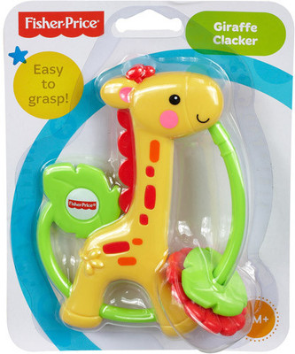 

Fisher-Price Giraffe Clacker Rattle(Multicolor)